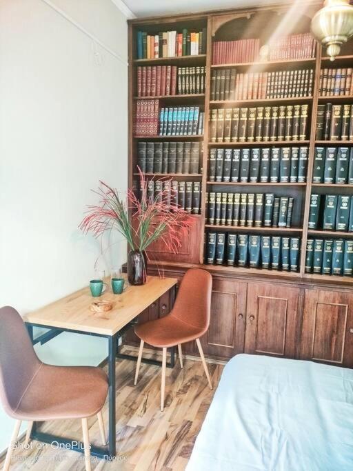 Central Sophisticated Studio Pyrgos Near Olympia Экстерьер фото
